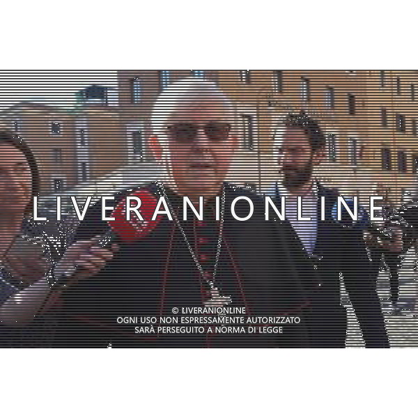 Roma - 02 Maggio 2025 Arrivo dei Cardinali all\'ottava Congregazione prima del Conclave Nella Foto: Cardinal Thomas Christopher Collins  Andrea Bracaglia - AGENZIA ALDO LIVERANI SAS