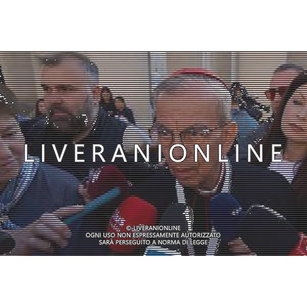 Roma - 02 Maggio 2025 Arrivo dei Cardinali all\'ottava Congregazione prima del Conclave Nella Foto: Cardinal Gregorio Rosa Chavez  Andrea Bracaglia - AGENZIA ALDO LIVERANI SAS