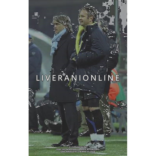 Milano 02/02/2006 coppa italia TIM 2005/06 inter-lazio 1:0 nella foto mancini e mihajlovic ph marco luzzani/ag aldo liverani s.a.s.