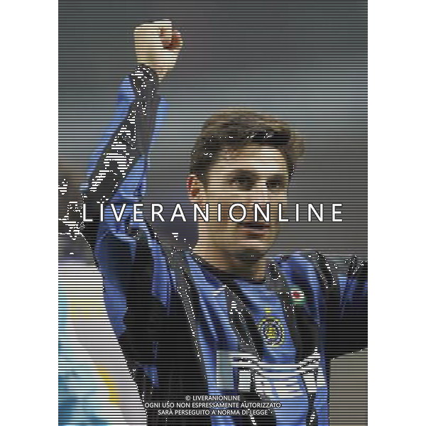 Milano 02/02/2006 coppa italia TIM 2005/06 inter-lazio 1:0 nella foto zanetti javier ph marco luzzani/ag aldo liverani s.a.s.