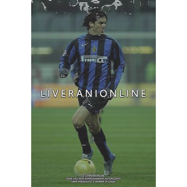 Milano 02/02/2006 coppa italia TIM 2005/06 inter-lazio 1:0 nella foto solari santiago ph marco luzzani/ag aldo liverani s.a.s.