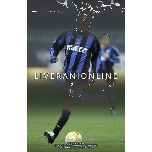 Milano 02/02/2006 coppa italia TIM 2005/06 inter-lazio 1:0 nella foto solari santiago ph marco luzzani/ag aldo liverani s.a.s.