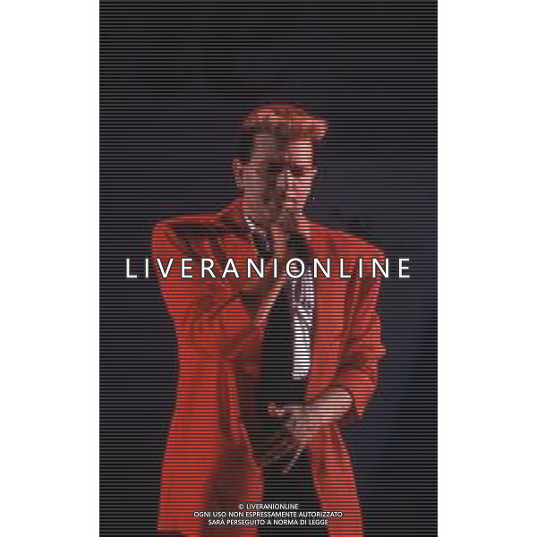 DIAP-RETROSPETTIVA CRISTIANO MALGIOGLIO CANTANTE NELLA FOTO CRISTIANO MALGIOGLIO AG ALDO LIVERANI SAS 