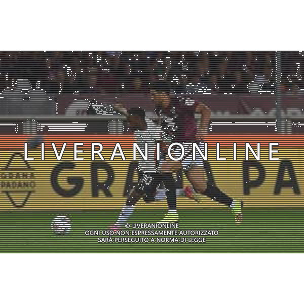 TVMV-Torino 02.05.2025 Stadio Grande Torino @Manuela Viganti/Ag. Aldo Liverani sas Torino vs Venezia Campionato Calcio Serie A Enilive 2024/2025 35a giornata Nella foto: john yeboah e saul coco ©Viganti - AGENZIA ALDO LIVERANI SAS