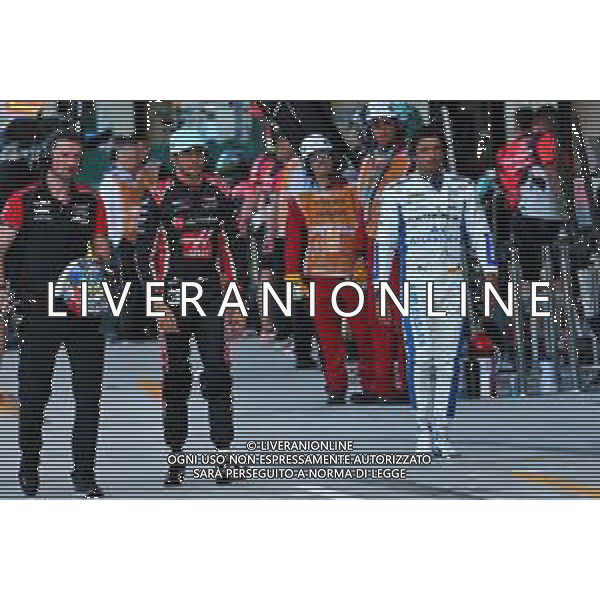 Esteban Ocon (FRA) Haas F1 Team and Carlos Sainz (ESP) Atlassian Williams Racing. 02.05.2025. Formula 1 World Championship, Rd 6, Miami Grand Prix, Miami, Florida, USA, Sprint Qualifying Day. - www.xpbimages.com, EMail: requests@xpbimages.com © Copyright: Batchelor / XPB Images ag aldo liverani sas-only italy
