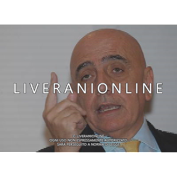 MILANO 3-2-06 LEGA CALCIO ASSEMBLEA LEGA CALCIO NELLA FOTO GALLIANI ADRIANO PH: LIVERANI