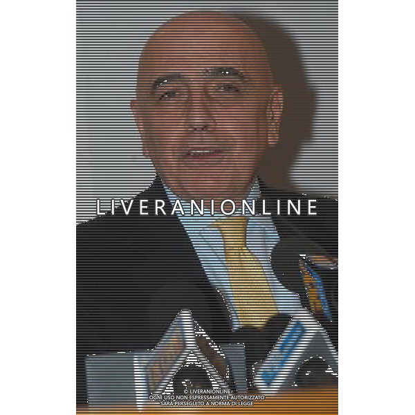 MILANO 3-2-06 LEGA CALCIO ASSEMBLEA LEGA CALCIO NELLA FOTO GALLIANI ADRIANO PH: LIVERANI