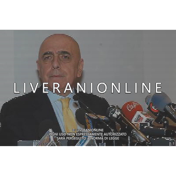 MILANO 3-2-06 LEGA CALCIO ASSEMBLEA LEGA CALCIO NELLA FOTO GALLIANI ADRIANO PH: LIVERANI
