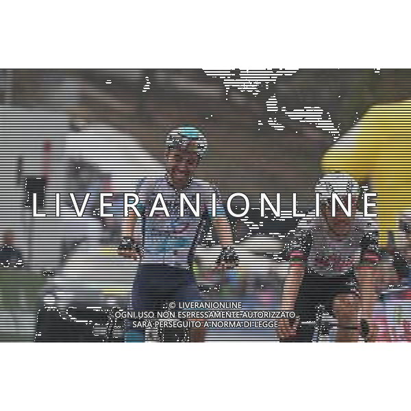 03-05-2025 Tour De Romandie; Tappa 04 Sion - Thyon 2000; 2025, Bahrain - Victorious; 2025, Uae Team Emirates - Xrg; Martinez, Lenny; Almeida, Joao; Thyon 2000; ©SIROTTI - AGENZIA ALDO LIVERANI SAS