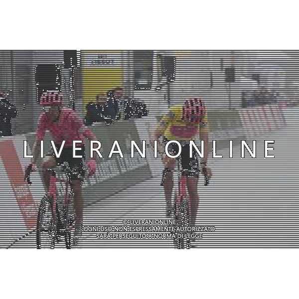 03-05-2025 Tour De Romandie; Tappa 04 Sion - Thyon 2000; 2025, Ef Education - Easypost; Shaw, James; Baudin, Alex; Thyon 2000; ©SIROTTI - AGENZIA ALDO LIVERANI SAS