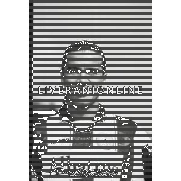NEG-RETROSPETTIVA STEFANO BORGONOVO CALCIATORE NELLA FOTO STEFANO BORGONOVO CON LA MAGLIA DELL\'UDINESE CALCIO AG ALDO LIVERANI SAS