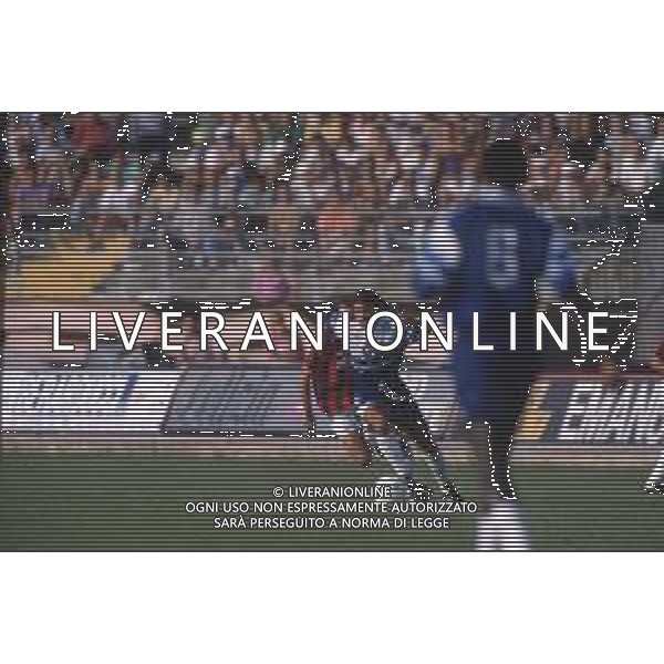 DIAP-RETROSPETTIVA STEFANO BORGONOVO CALCIATORE NELLA FOTO STEFANO BORGONOVO CON LA MAGLIA DEL PESCARA CALCIO AG ALDO LIVERANI SAS 