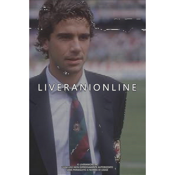 DIAP-RETROSPETTIVA STEFANO BORGONOVO CALCIATORE NELLA FOTO STEFANO BORGONOVO DIVISA DEL MILAN CALCIO AG ALDO LIVERANI SAS 