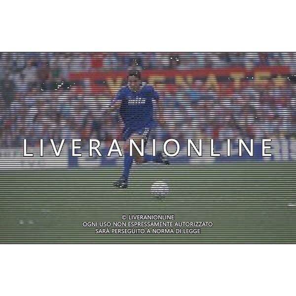DIAP-RETROSPETTIVA STEFANO BORGONOVO CALCIATORE NELLA FOTO STEFANO BORGONOVO CON LA MAGLIA DEL COMO CALCIO AG ALDO LIVERANI SAS