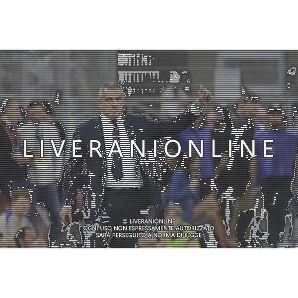 Massimo Farris vice Head Coach of Inter FC gestures during Inter FC vs Hellas Verona FC, 35° Serie A Enilive 2024-25 game at Giuseppe Meazza - San Siro stadium in Milano (MI), Italy, on April 06, 2025. (Photo by Davide Casentini)- AGENZIA ALDO LIVERANI SAS