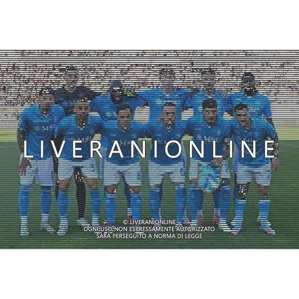 Campionato Serie A Enilive 2024-2025 Lecce vs Napoli 2025 (Stadio Via Del Mare) Nella foto formazione squadra Napoli ©ANDREA ROSITO -AGENZIA ALDO LIVERANI SAS- AGENZIA ALDO LIVERANI SAS