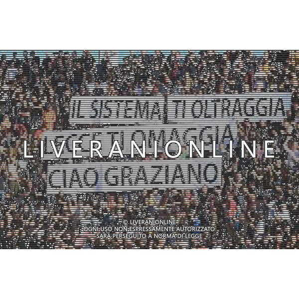 Campionato Serie A Enilive 2024-2025 Lecce vs Napoli 2025 (Stadio Via Del Mare) Nella foto striscione Tifosi Lecce ©ANDREA ROSITO -AGENZIA ALDO LIVERANI SAS- AGENZIA ALDO LIVERANI SAS