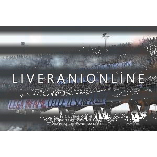 Campionato Serie A Enilive 2024-2025 Lecce vs Napoli 2025 (Stadio Via Del Mare) Nella foto Protesta tifosi Lecce ©ANDREA ROSITO -AGENZIA ALDO LIVERANI SAS- AGENZIA ALDO LIVERANI SAS
