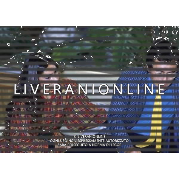DIAP-RETROSPETTIVA ROMINA POWER E ALBANO CARRISI CANTANTI NELLA FOTO ROMINA POWER CON ALBANO CARRISI AL FESTIVAL DI SANREMO NELL\'ANNO 1984 FOTO ENRICO LIVERANI-AG ALDO LIVERANI SAS  
