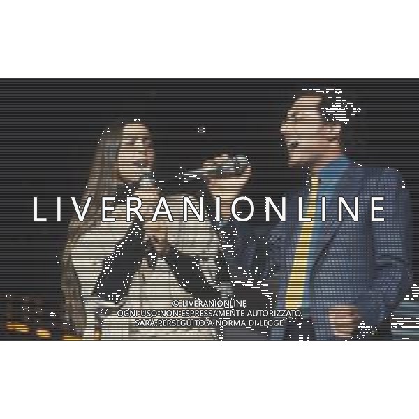 DIAP-RETROSPETTIVA ROMINA POWER E ALBANO CARRISI CANTANTI NELLA FOTO ROMINA POWER CON ALBANO CARRISI AL FESTIVAL DI SANREMO NELL\'ANNO 1984 FOTO ENRICO LIVERANI-AG ALDO LIVERANI SAS 