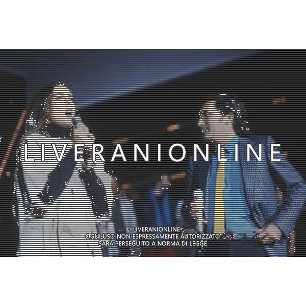 DIAP-RETROSPETTIVA ROMINA POWER E ALBANO CARRISI CANTANTI NELLA FOTO ROMINA POWER CON ALBANO CARRISI AL FESTIVAL DI SANREMO NELL\'ANNO 1984 FOTO ENRICO LIVERANI-AG ALDO LIVERANI SAS 