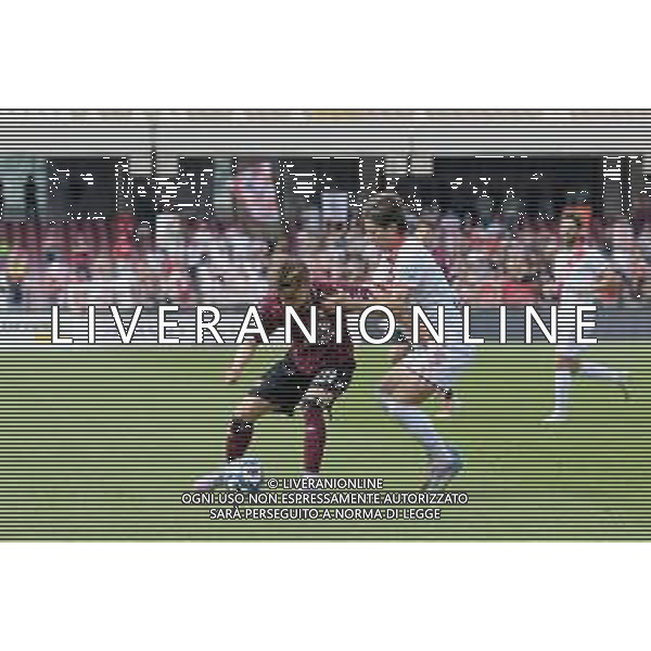 04 05 2025 - Salerno. Stadio Arechi. Campionato Serie B. Salernitana-Mantova Nella foto Federico Zuccon, Antonio Fiori Foto Giuseppe Cuozzo/Agenzia Liverani- AGENZIA ALDO LIVERANI SAS