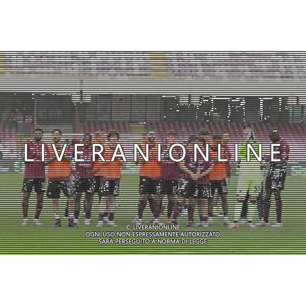 04 05 2025 - Salerno. Stadio Arechi. Campionato Serie B. Salernitana-Mantova Nella foto saluto finale giocatori salernitana Foto Giuseppe Cuozzo/Agenzia Liverani- AGENZIA ALDO LIVERANI SAS