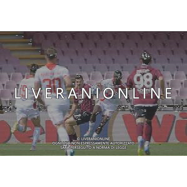 04 05 2025 - Salerno. Stadio Arechi. Campionato Serie B. Salernitana-Mantova Nella foto Luka Lochoshvili, Davis Mensah Foto Giuseppe Cuozzo/Agenzia Liverani- AGENZIA ALDO LIVERANI SAS