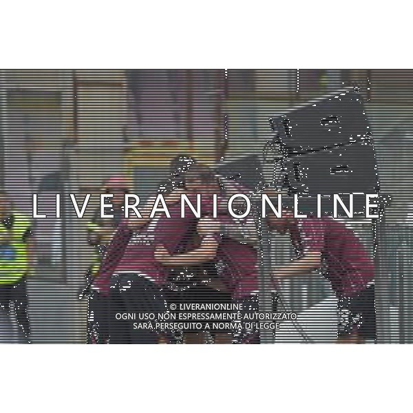 04 05 2025 - Salerno. Stadio Arechi. Campionato Serie B. Salernitana-Mantova Nella foto esultanza Lorenzo Amatucci dopo gol 1-0 Foto Giuseppe Cuozzo/Agenzia Liverani- AGENZIA ALDO LIVERANI SAS