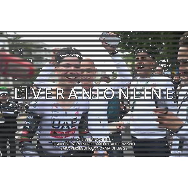 04-05-2025 Tour De Romandie; Tappa 05 Geneve; 2025, Uae Team Emirates - Xrg; Almeida, Joao; Gianetti, Mauro; Geneve; ©SIROTTI - AGENZIA ALDO LIVERANI SAS