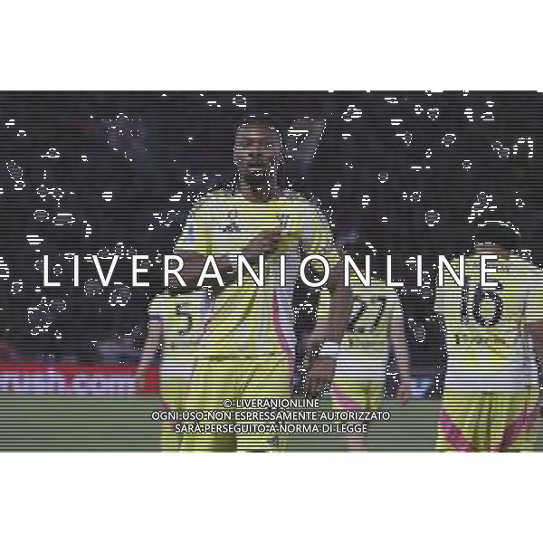 Khephren Thuram of Juventus FC celebrates after scoring during Bologna BFC vs Juventus F, 35° Serie A Enilive 2024-25 game at Renato Dall\'Ara stadium in Bologna (BO), Italy, on May 04, 2025. (Photo by Davide Casentini) ag aldo liverani sas