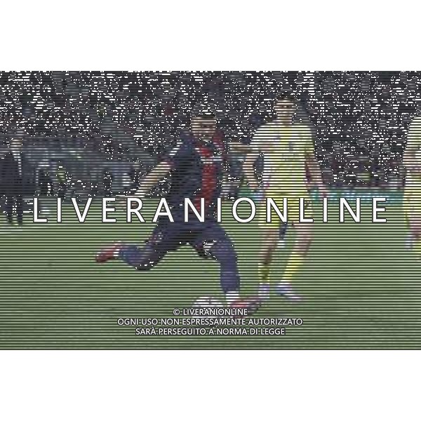 Riccardo Orsolini of Bologna FC. play the ball during Bologna BFC vs Juventus F, 35° Serie A Enilive 2024-25 game at Renato Dall\'Ara stadium in Bologna (BO), Italy, on May 04, 2025. (Photo by Davide Casentini) AG ALDO LIVERANI SAS