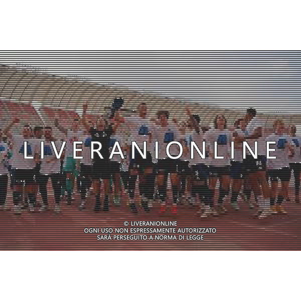 TVEM May 04, 2025 Bari, Italy - SSC Bari vs Pisa Sporting Club - Italian soccer serie B 2024/25 - San Nicola Stadium. In the pic: coach Filippo Inzaghi of Pisa and Pisa players celebrate promotion to Serie A -Esultanza e Festeggiamenti del Pisa a fine gara per la Promozione in Serie A ©TVEM Emmanuele Mastrodonato - AGENZIA ALDO LIVERANI SAS