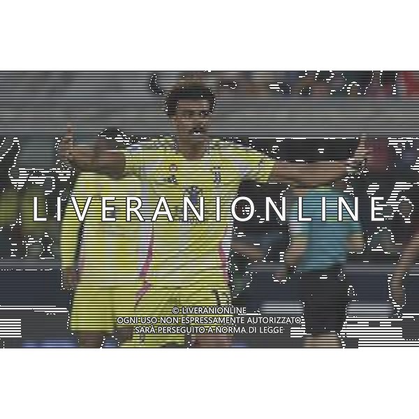 Renato Veiga of Juventus FC gesturesduring Bologna BFC vs Juventus F, 35° Serie A Enilive 2024-25 game at Renato Dall\'Ara stadium in Bologna (BO), Italy, on May 04, 2025. (Photo by Davide Casentini)- AGENZIA ALDO LIVERANI SAS