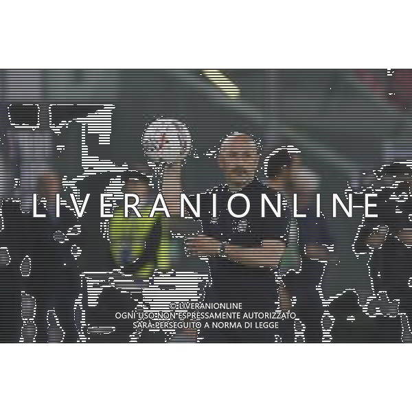 Vincenzo Italiano Head Coach of Bologna FC play the ball during Bologna BFC vs Juventus F, 35° Serie A Enilive 2024-25 game at Renato Dall\'Ara stadium in Bologna (BO), Italy, on May 04, 2025. (Photo by Davide Casentini)- AGENZIA ALDO LIVERANI SAS