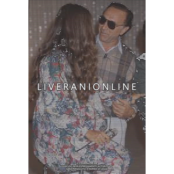 DIAP-RETROSPETTIVA ROMINA POWWR E ALBANO CARRISI CANTANTI NELLA FOTO ROMINA POWER E PIPPO BAUDO A ROMA NELL\'ANNO 1985 FOTO EDGARDO DELLA SCORCIOSA-AG ALDO LIVERANI SAS