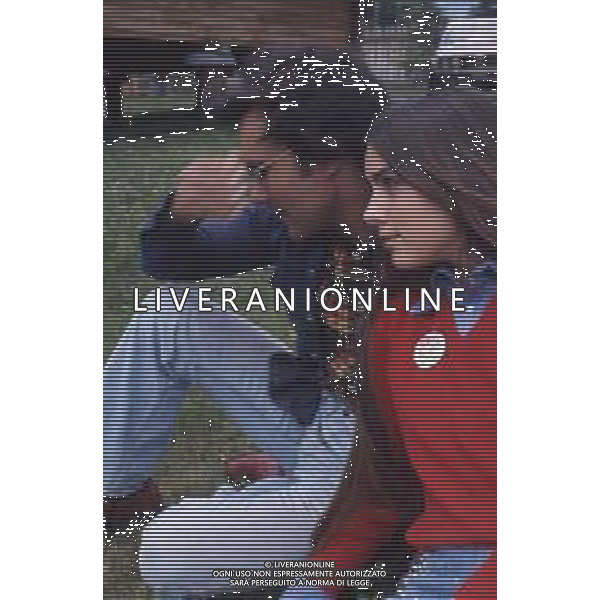 DIAP-RETROSPETTIVA ROMINA POWWR E ALBANO CARRISI CANTANTI NELLA FOTO ROMINA POWER E ALBANO CARRISI A SAINT VINCENT NELL\'ANNO 1971 AG ALDO LIVERANI SAS 