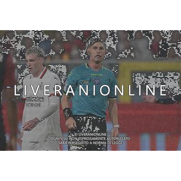 Genoa vs Milan nella foto l\'arbitro Giuseppe Collu di Cagliari Genova 05-05-2025 Stadio Luigi Ferraris - Marassi Campionato Serie A Enilive - 35a giornata foto Roberto Garavaglia/Agenzia Aldo Liverani sas - AGENZIA ALDO LIVERANI SAS