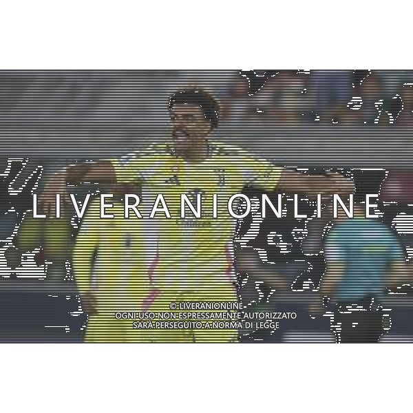 Renato Veiga of Juventus FC gestures during Bologna BFC vs Juventus F, 35° Serie A Enilive 2024-25 game at Renato Dall\'Ara stadium in Bologna (BO), Italy, on May 04, 2025. (Photo by Davide Casentini)- AGENZIA ALDO LIVERANI SAS