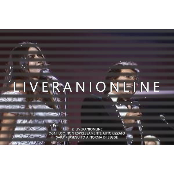 DIAP-RETROSPETTIVA ALBANO CARRISI e ROMINA POWER CANTANTI NELLA FOTOALBANO CARRISI E ROMINA POWER AL FESTIVAL DI SANREMO NEL 1982 © ARCHIVIO / AGENZIA ALDO LIVERANI SAS