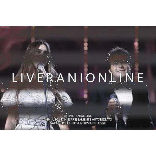 DIAP-RETROSPETTIVA ALBANO CARRISI e ROMINA POWER CANTANTI NELLA FOTOALBANO CARRISI E ROMINA POWER AL FESTIVAL DI SANREMO NEL 1982 © ARCHIVIO / AGENZIA ALDO LIVERANI SAS
