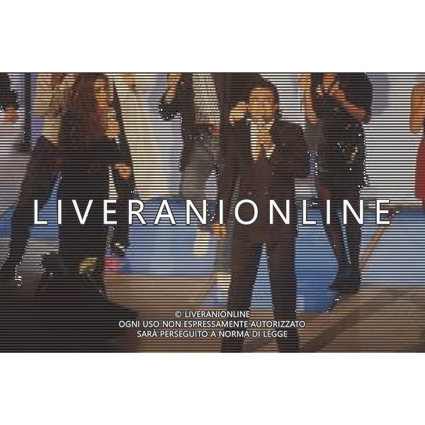 DIAP-RETROSPETTIVA ALBANOCARRISI E ROMINA POWER CANTANTI NELLA FOTO ALBANO CARRISI E ROMINA POWER A SANREMO NELL\'ANNO 1989 AG ALDO LIVERANI SAS
