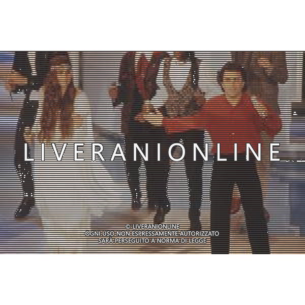DIAP-RETROSPETTIVA ALBANOCARRISI E ROMINA POWER CANTANTI NELLA FOTO ALBANO CARRISI E ROMINA POWER A SANREMO NELL\'ANNO 1989 AG ALDO LIVERANI SAS