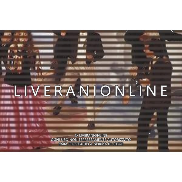 DIAP-RETROSPETTIVA ALBANOCARRISI E ROMINA POWER CANTANTI NELLA FOTO ALBANO CARRISI E ROMINA POWER A SANREMO NELL\'ANNO 1989 AG ALDO LIVERANI SAS