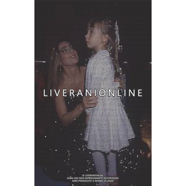 DIAP-RETROSPETTIVA ROMINA POWER CANTANTE NELLA FOTO ROMINA POWER CON LA FIGLIA CRISTEL A ROMA NELL\'ANNO 1991 FOTO EDGARDO DELLA SCORCIOSA-AG ALDO LIVERANI SAS