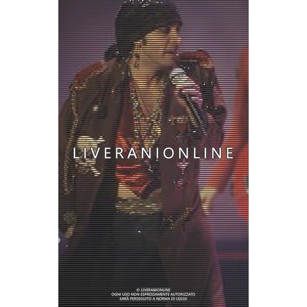 DIA- RETROSPETTIVA LITTLE STEVEN (Steven Van Zandt, nato Steven Lento) CANTANTE MUSICISTA NELLA FOTO LITTLE STEVEN AL FESTIVAL DELLA CANZONE ITALIANA DI SANREMO NELL’ANNO 1989 AGENZIA ALDO LIVERANI SAS