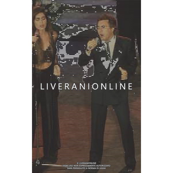 DIAP-RETROSPETTIVA ALBANO CARRISI E ROMINA POWER CANTANTI NELLA FOTO ALBANO CARRISI E ROMINA POWER AL FESTIVAL DI SANREMO NELL\'ANNO 1991 AG ALDO LIVERANI SAS