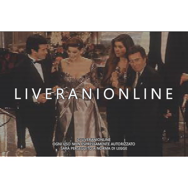 DIAP-RETROSPETTIVA ALBANO CARRISI E ROMINA POWER CANTANTI NELLA FOTO ALBANO CARRISI E ROMINA POWER AL FESTIVAL DI SANREMO NELL\'ANNO 1991 AG ALDO LIVERANI SAS