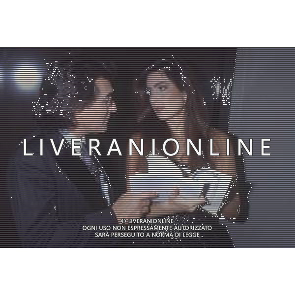 DIAP-RETROSPETTIVA ALBANO CARRISI E ROMINA POWER CANTANTI NELLA FOTO ALBANO CARRISI E ROMINA POWER AL FESTIVAL DI SANREMO NELL\'ANNO 1991 AG ALDO LIVERANI SAS