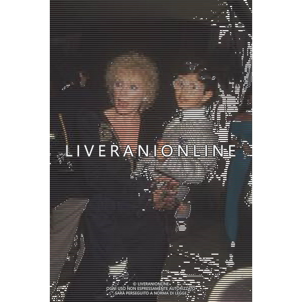 DIAP-RETROSPETTIVA SALVATORE CASCIO ATTORE NELLA FOTO SALVATORE CASCIO CON ELKE SOMMER A CAMPIONE D\'ITALIA NELL\'ANNO 1990 AG ALDO LIVERANI SAS